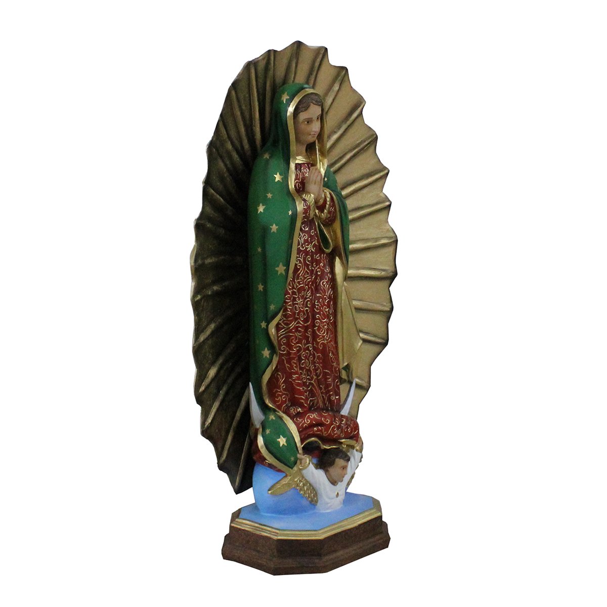 Imagem De Nossa Senhora De Guadalupe De Resina Cm Casa Da M E