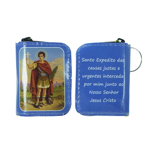 Chaveiro Preciosas Promessas Santo Expedito - Cores Sortidas