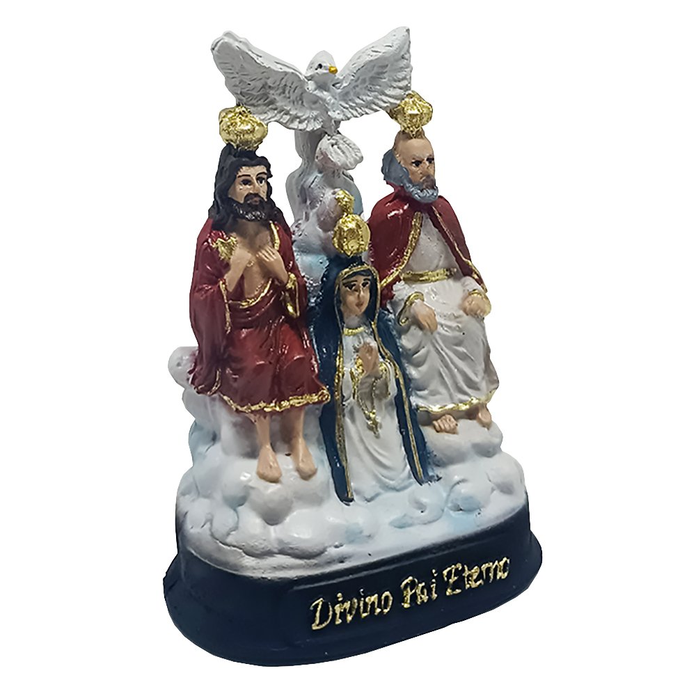 Imagem de Divino Pai Eterno de Resina Nacional 10,5 cm Casa da Mãe Artigos Religiosos