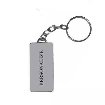 10 Dúzias - Chaveiro Retangular Personalizado