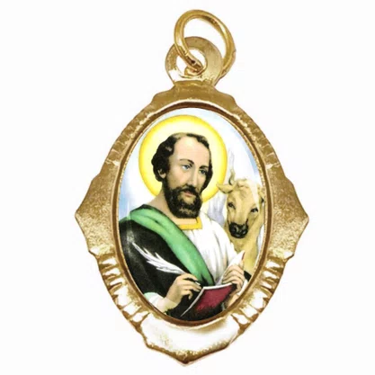 100 Unidades - Medalha Chapa São Lucas