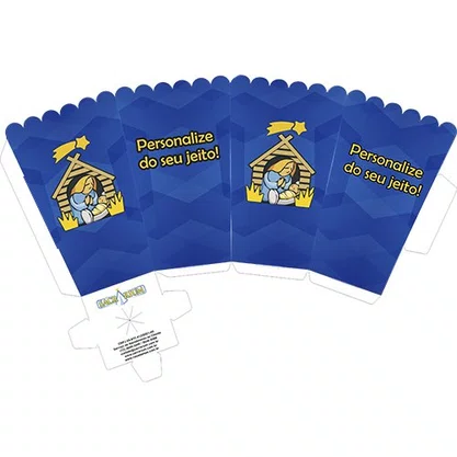 1000 unid - Protetor de Vela Personalizado