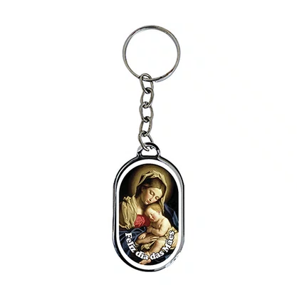 12 Unid - Chaveiro Chapa Dia das Mães
