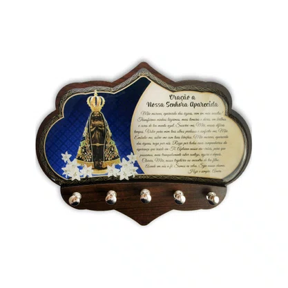 12 unid - Porta Chave Personalizado Nuvem MDF Resinado 21x 16cm
