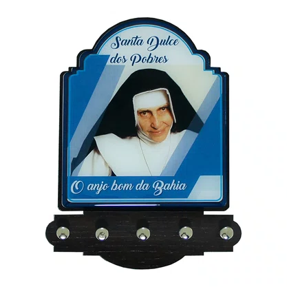 12 unid - Porta Chave Personalizado Provençal MDF Resinada 16 x 21 cm