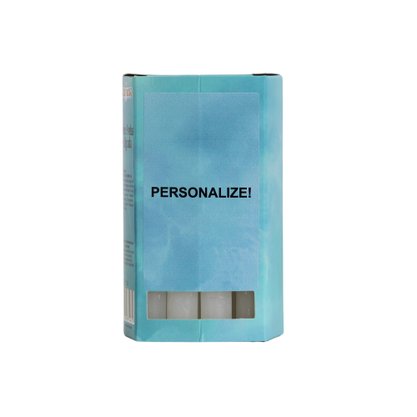 24 unid - Vela 9 dias de Oração Personalizado