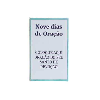 24 unid - Vela 9 dias de Oração Personalizado