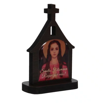 30 unid - Capelinha de Mesa Personalizada MDF - 7 cm