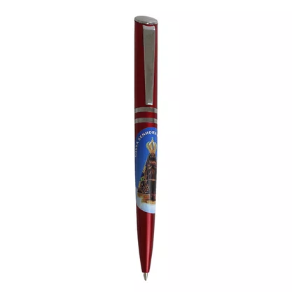 50 unid - Caneta Personalizada Esferográfica Vermelha