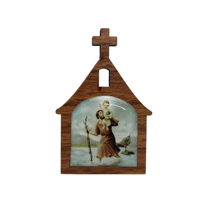50 Unid - Imã Capelinha Personalizado 6x4 cm