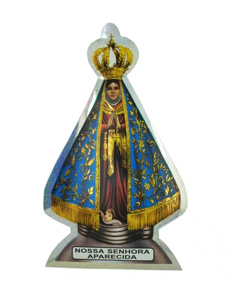 Adesivo Recortado Nossa Senhora Aparecida 34 x 19 cm