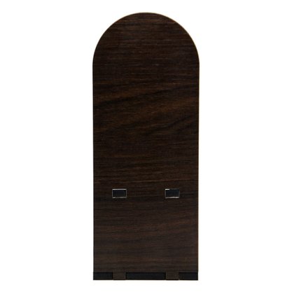 Adorno Porta Água Benta Sagrado Coração de Jesus e Maria - 20 x 8 cm