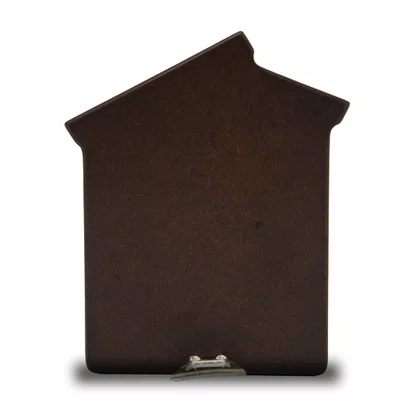 Adorno Presepio Prata Madeira 10 cm