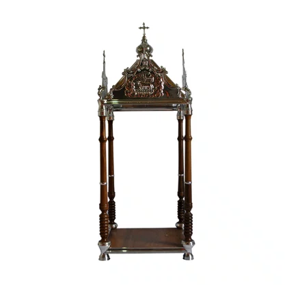 Baldaquino Cordeiro de Deus - 114 cm x 66 cm x 36 cm