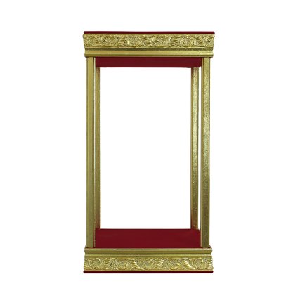Baldaquino Madeira Dourado - 90 cm x 48 cm x 48 cm