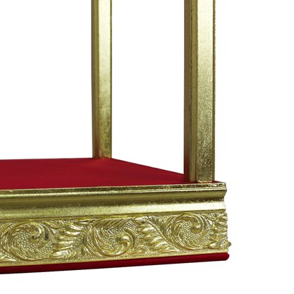 Baldaquino Madeira Dourado - 90 cm x 48 cm x 48 cm