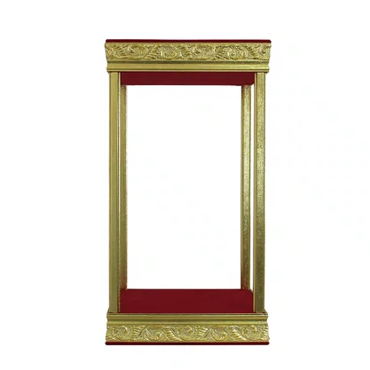 Baldaquino Madeira Dourado - 90 cm x 48 cm x 48 cm