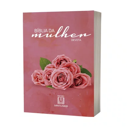 Bíblia Sagrada da Mulher Devota - Bolso Cristal