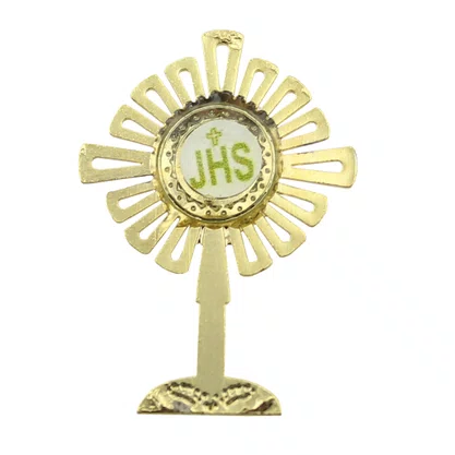 Bóton Ostensório Dourado - 2,5 cm