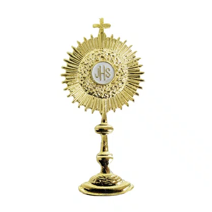 Boton Ostensório Dourado - G - 6,5cm