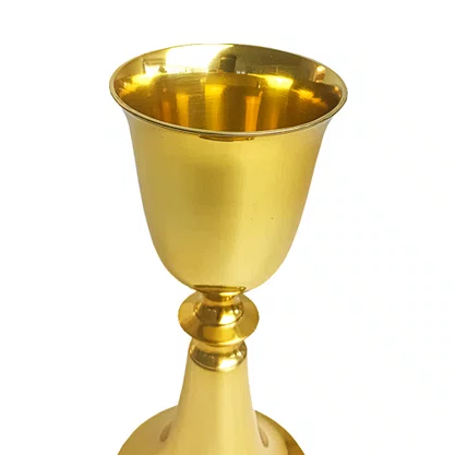 Calice Dourado Jornada 21.5cm X 10.5cm