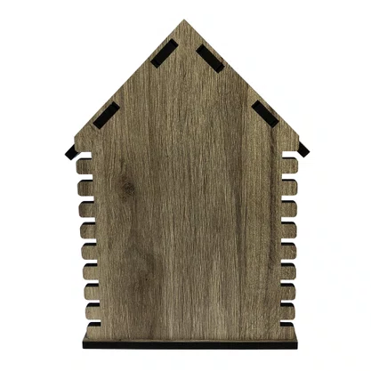 Capela da Sagrada Família Estrela de Davi Porta Vela - 23 cm x 15 cm