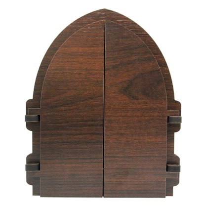 Capela com Portas Resinado Maria Passa na Frente - 18 cm x 26 cm
