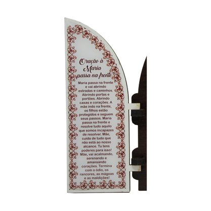 Capela com Portas Resinado Maria Passa na Frente - 18 cm x 26 cm