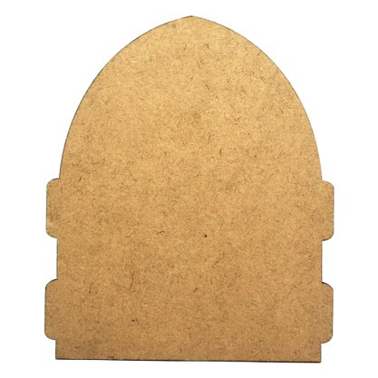 Capela com Portas Resinado Nossa Senhora do Carmo - 18 cm x 26 cm