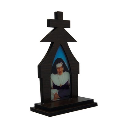 Capela Resinada Santa Dulce Dos Pobres - 17 Cm X 11 Cm