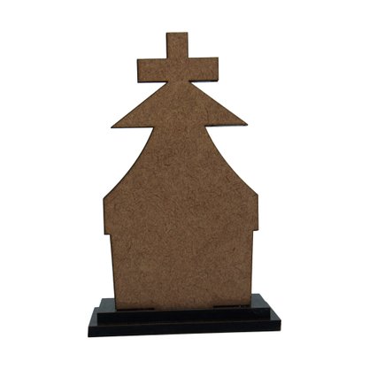 Capela Resinada Santa Dulce Dos Pobres - 17 Cm X 11 Cm