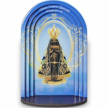 12 unid - Capela 3D Personalizada - 24 cm x 16 cm