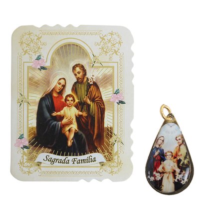 Cartão para Lembrança da Sagrada Família