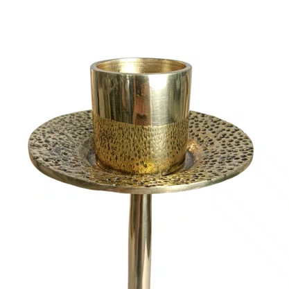 Castiçal Bronze 45 cm x 14 cm