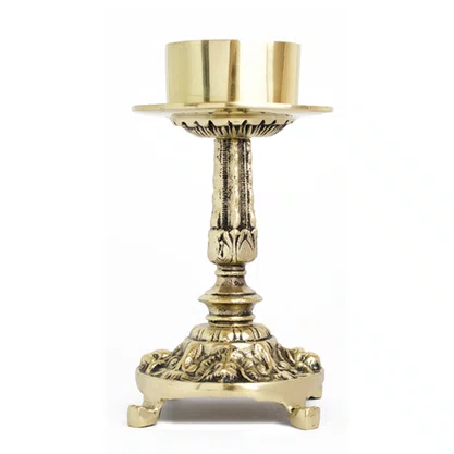 Castiçal Bronze Vela - 20 cm