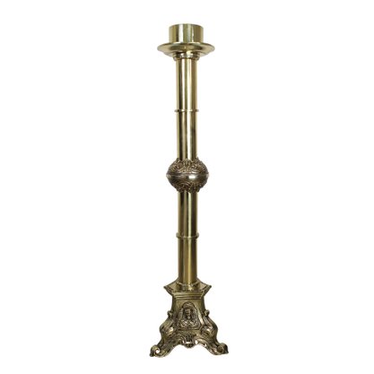 Castiçal Dourado para Círio Pascoal - 103 cm