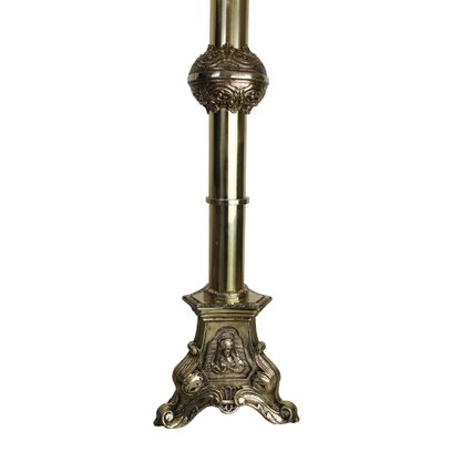 Castiçal Dourado para Círio Pascoal - 103 cm