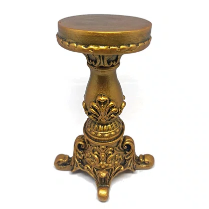 Castical Resina 20 Cm Base Trabalhada
