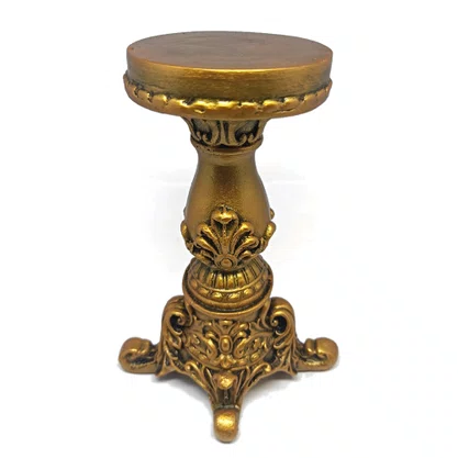 Castical Resina 20 Cm Base Trabalhada