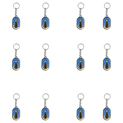 12 Unid - Chaveiro Chapa Nossa Senhora Aparecida