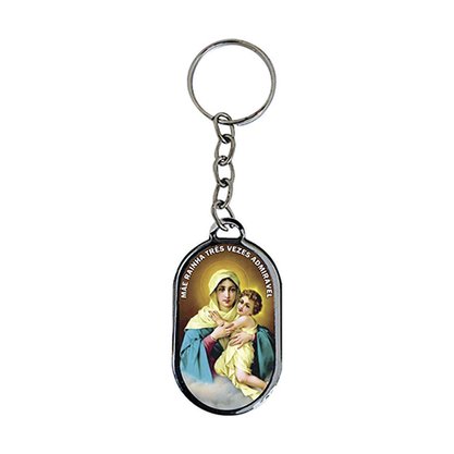 12 Unid - Chaveiro Chapa Mãe Rainha