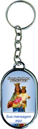 10 Dúzias - Chaveiro Chapa Personalizado