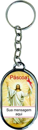 10 Dúzias - Chaveiro Chapa Personalizado