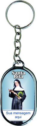 10 Dúzias - Chaveiro Chapa Personalizado