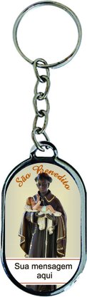 10 Dúzias - Chaveiro Chapa Personalizado