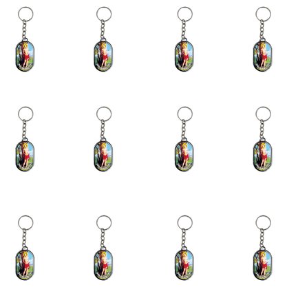 12 Unid - Chaveiro Chapa São Sebastião