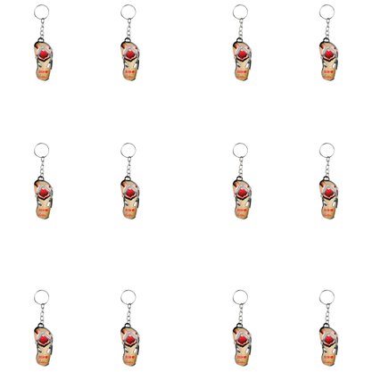 12 Unid - Chaveiro Chapa Chinelo Dízimo 