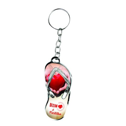 10 Dúzias - Chaveiro Chinelo Personalizado