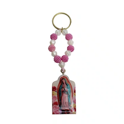 Chaveiro Madeira de Nossa Senhora Guadalupe