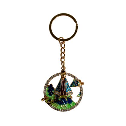Chaveiro Dourado de Nossa Senhora Aparecida Montanhas